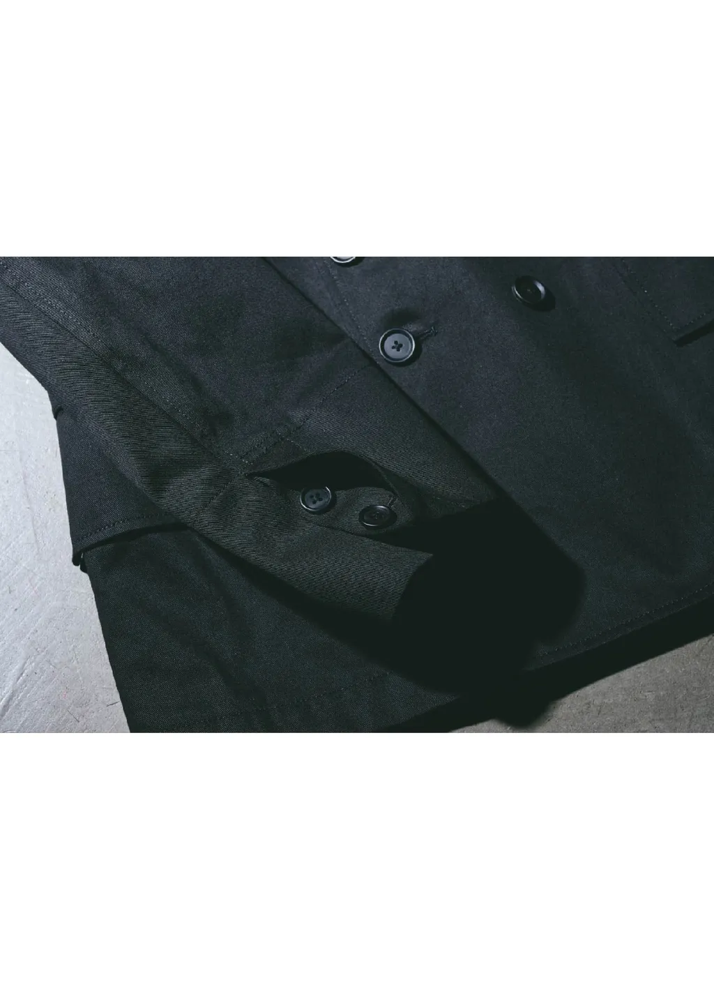 Cotton Chino Double Breasted Jacket