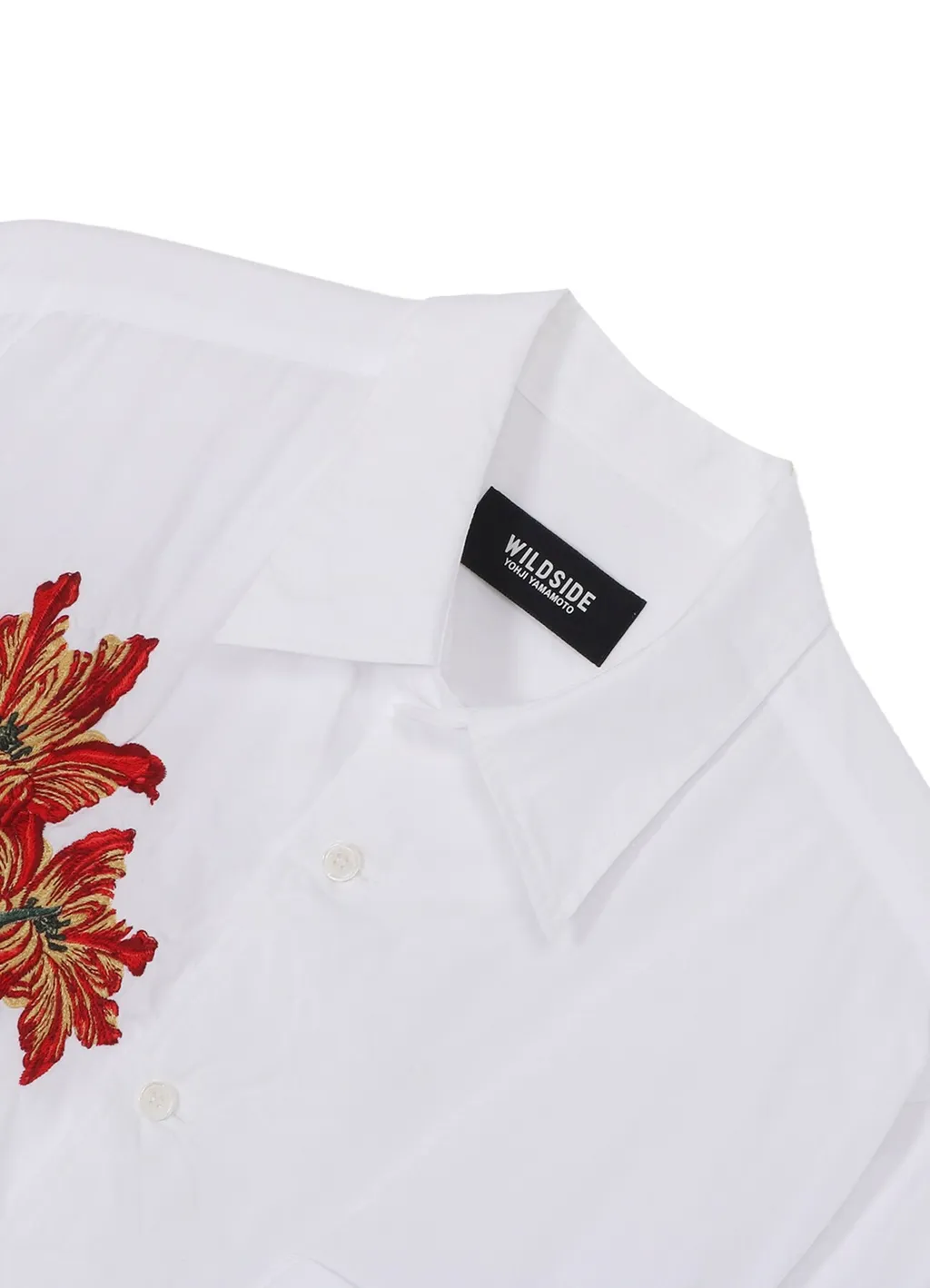 Flower Embroidery Shirt