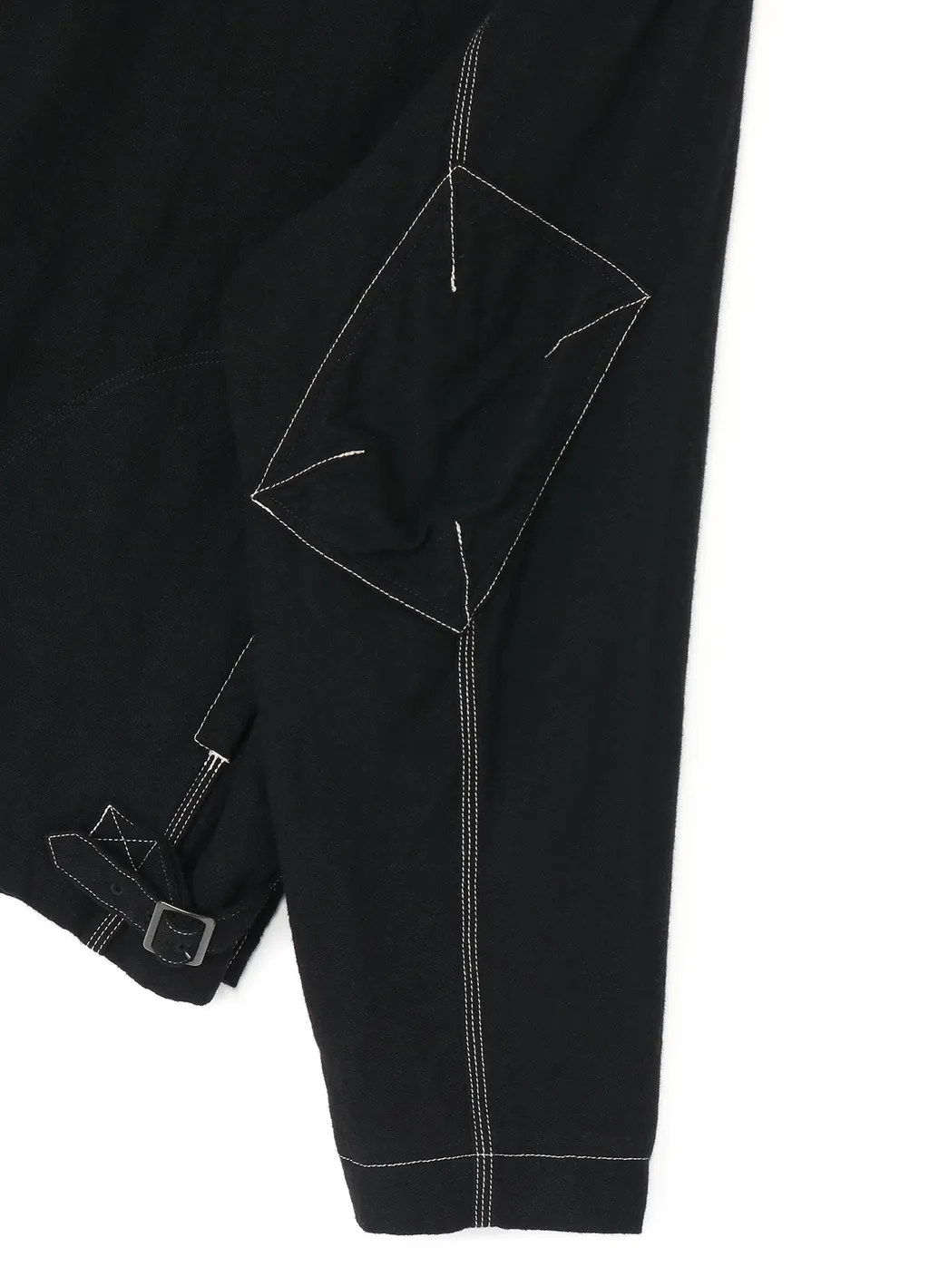 Fulling Wool Zip Up Blouson