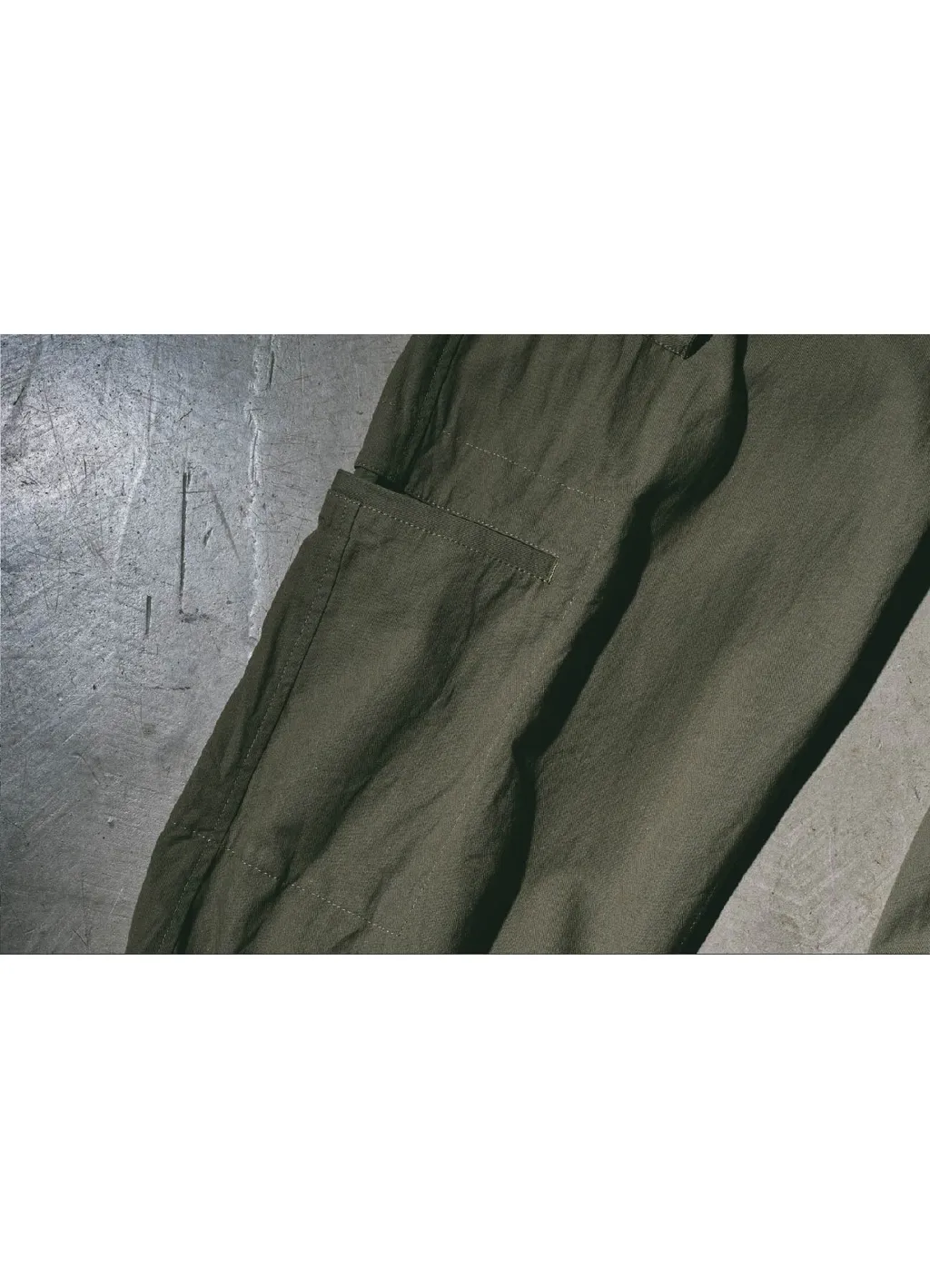 Cotton Chino Cargo Pants