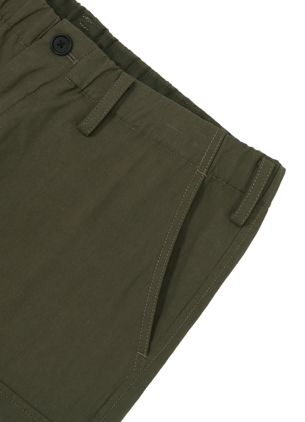 Cotton Chino Cargo Pants