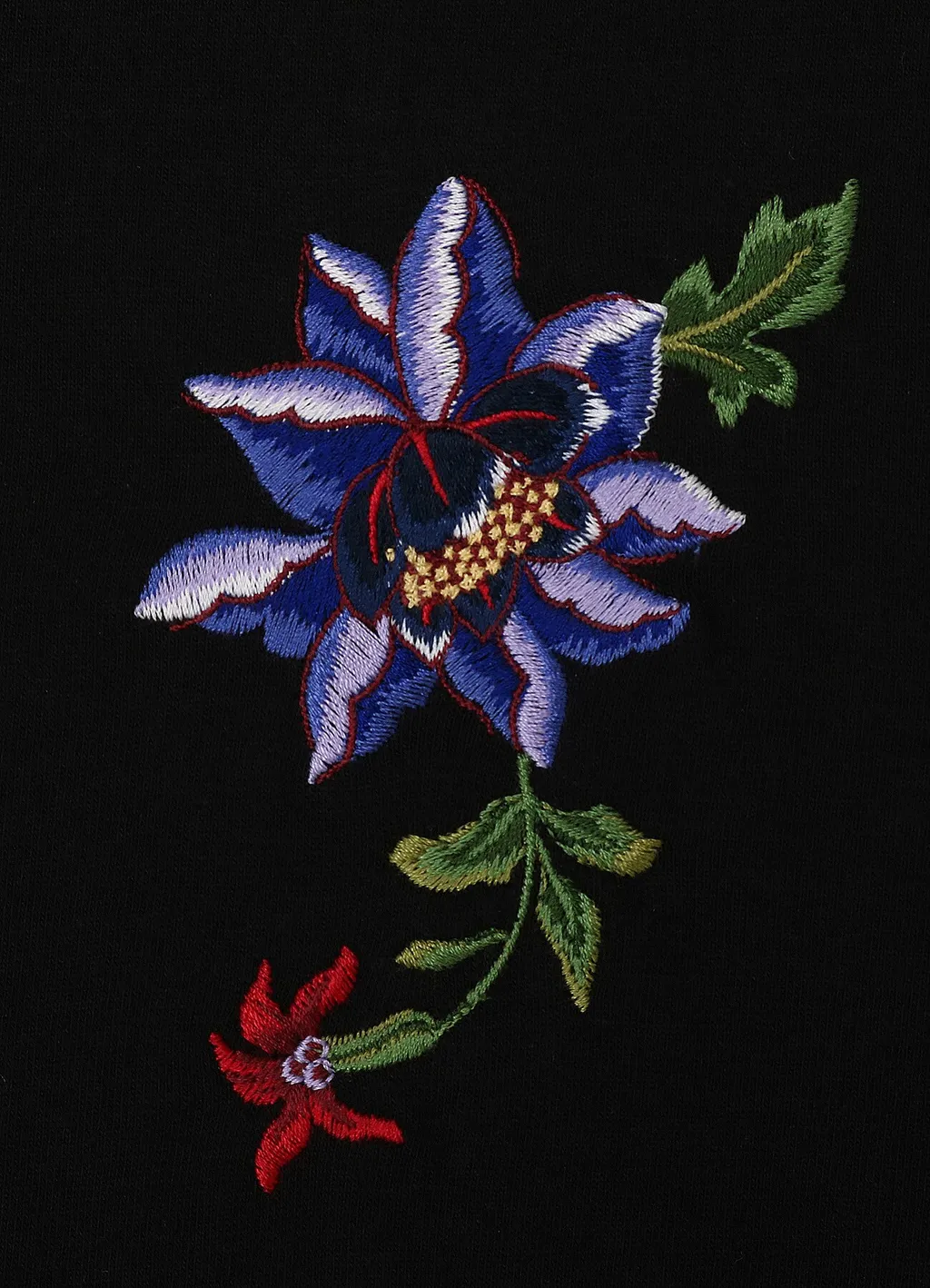 Embroidery Long Sleeve T-Shirt