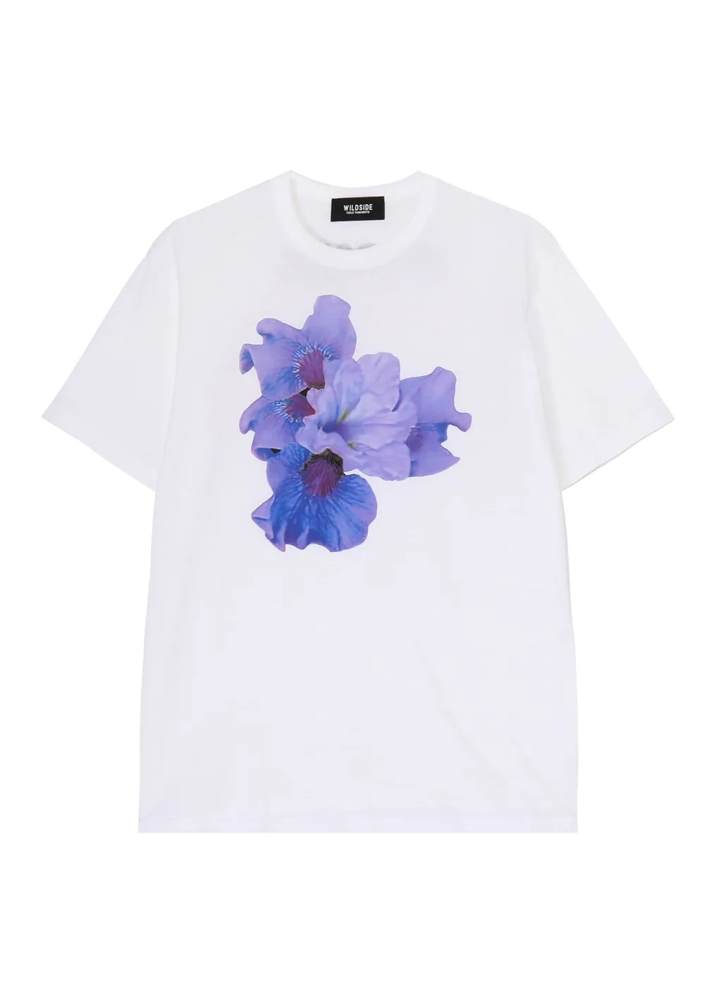 Purple Lily White T-Shirt