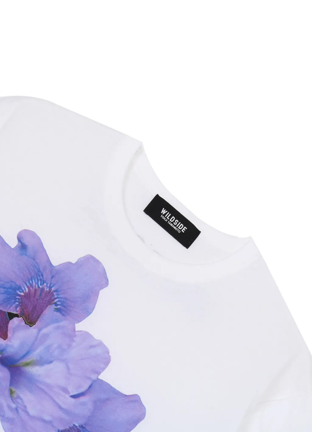 Purple Lily White T-Shirt