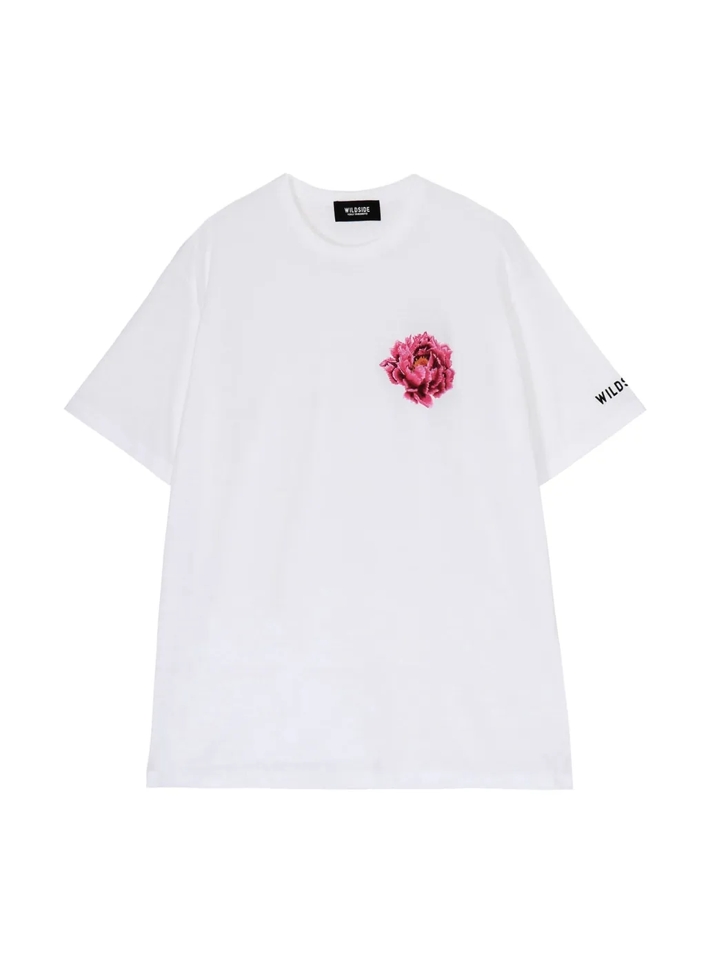 Embroidery Peony T-Shirt