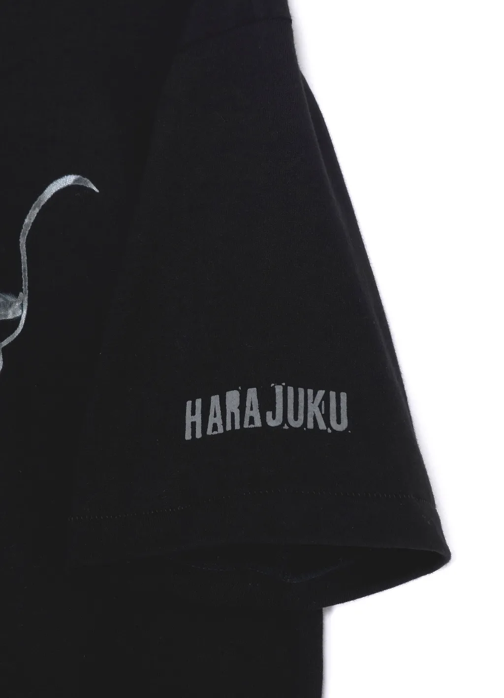 Harajuku Skull And Rose Ss T-Shirt