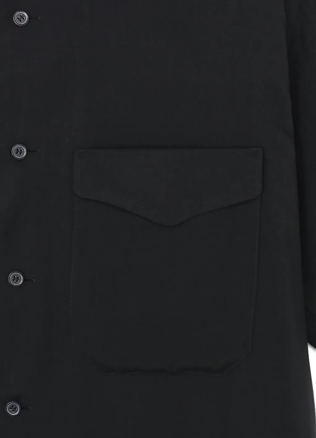 Cellulose Flap Pocket Short Sleeve Shirt