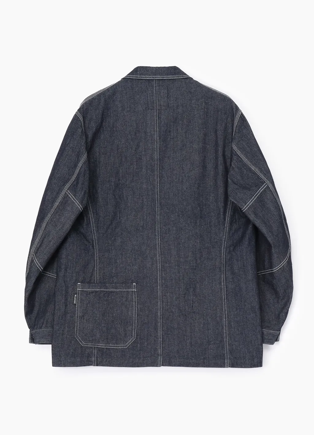 10Oz Denim White Stitch Shirt Jacket