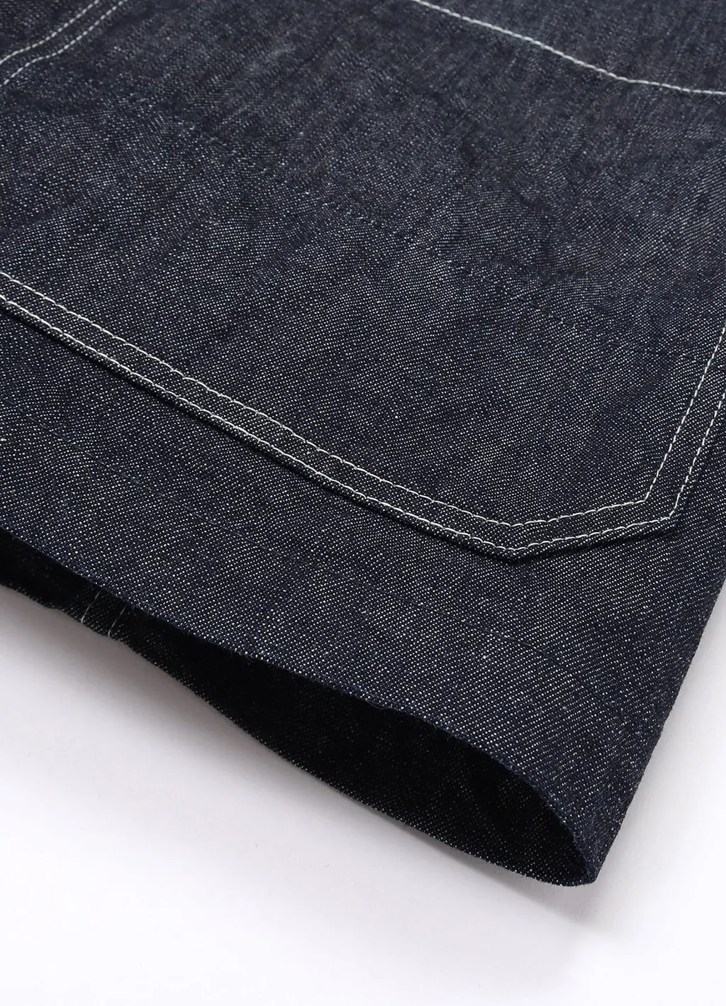 10Oz Denim White Stitch Shirt Jacket