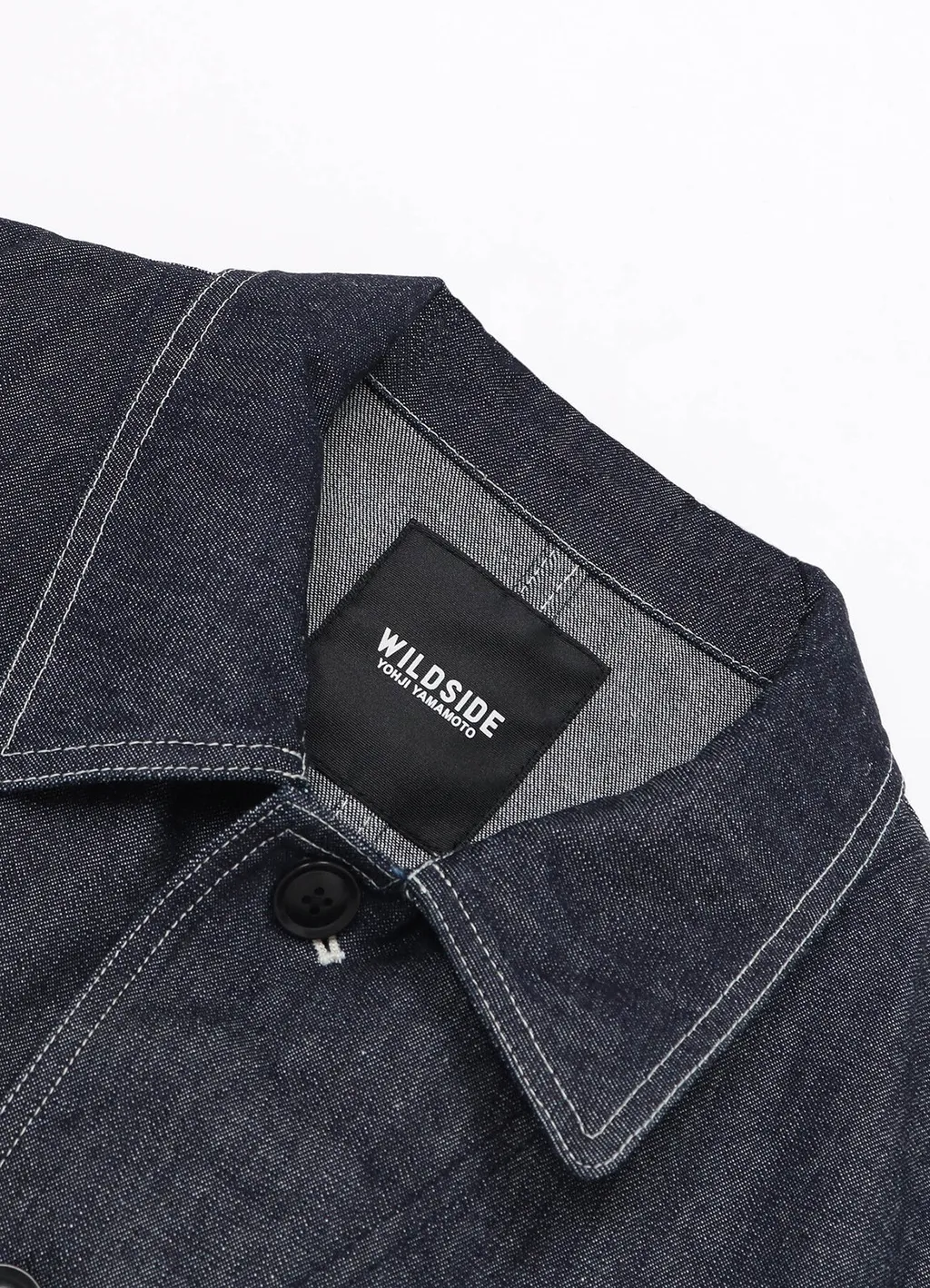 10Oz Denim White Stitch Shirt Jacket