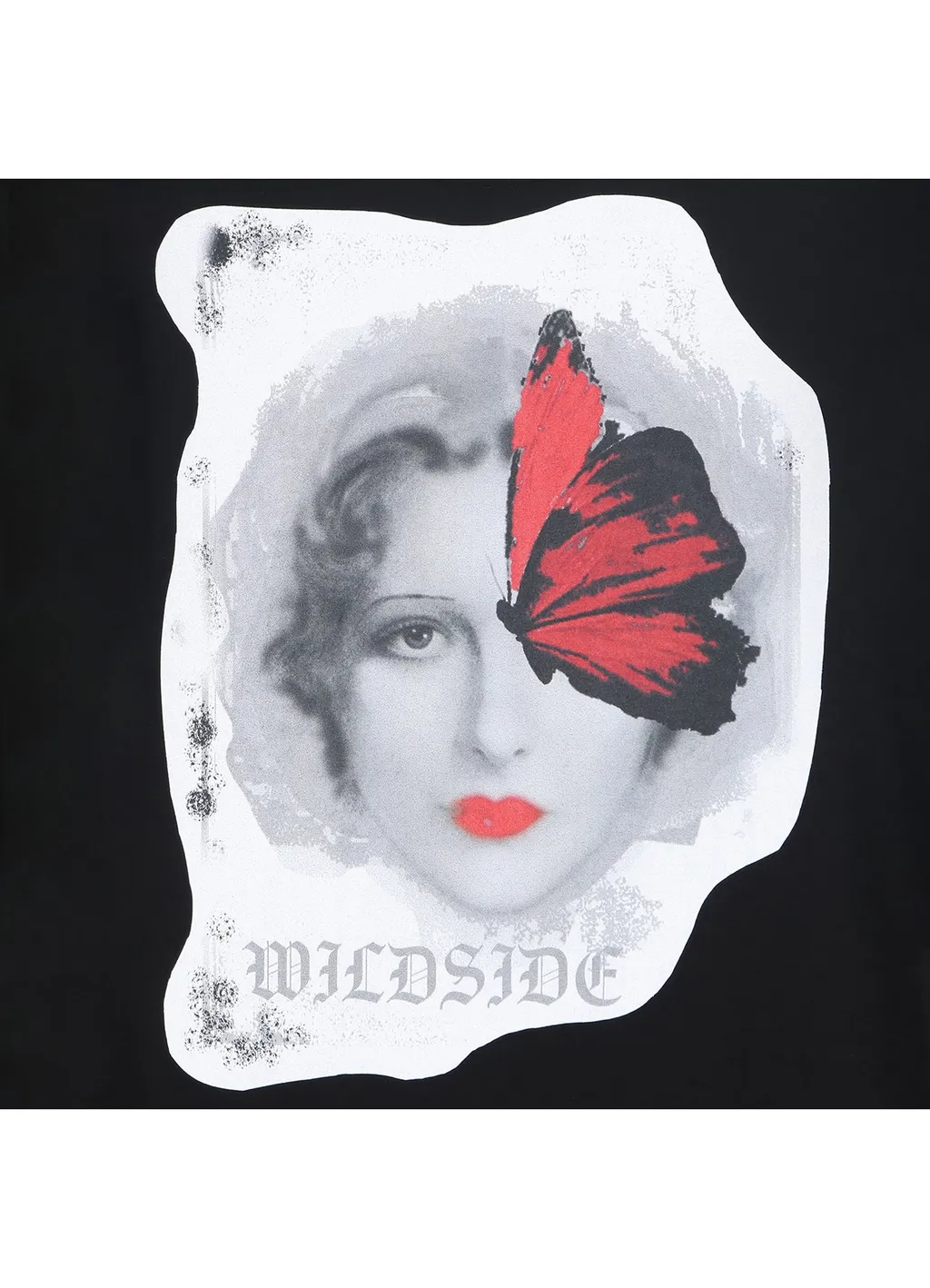 Portrait Black T-Shirt