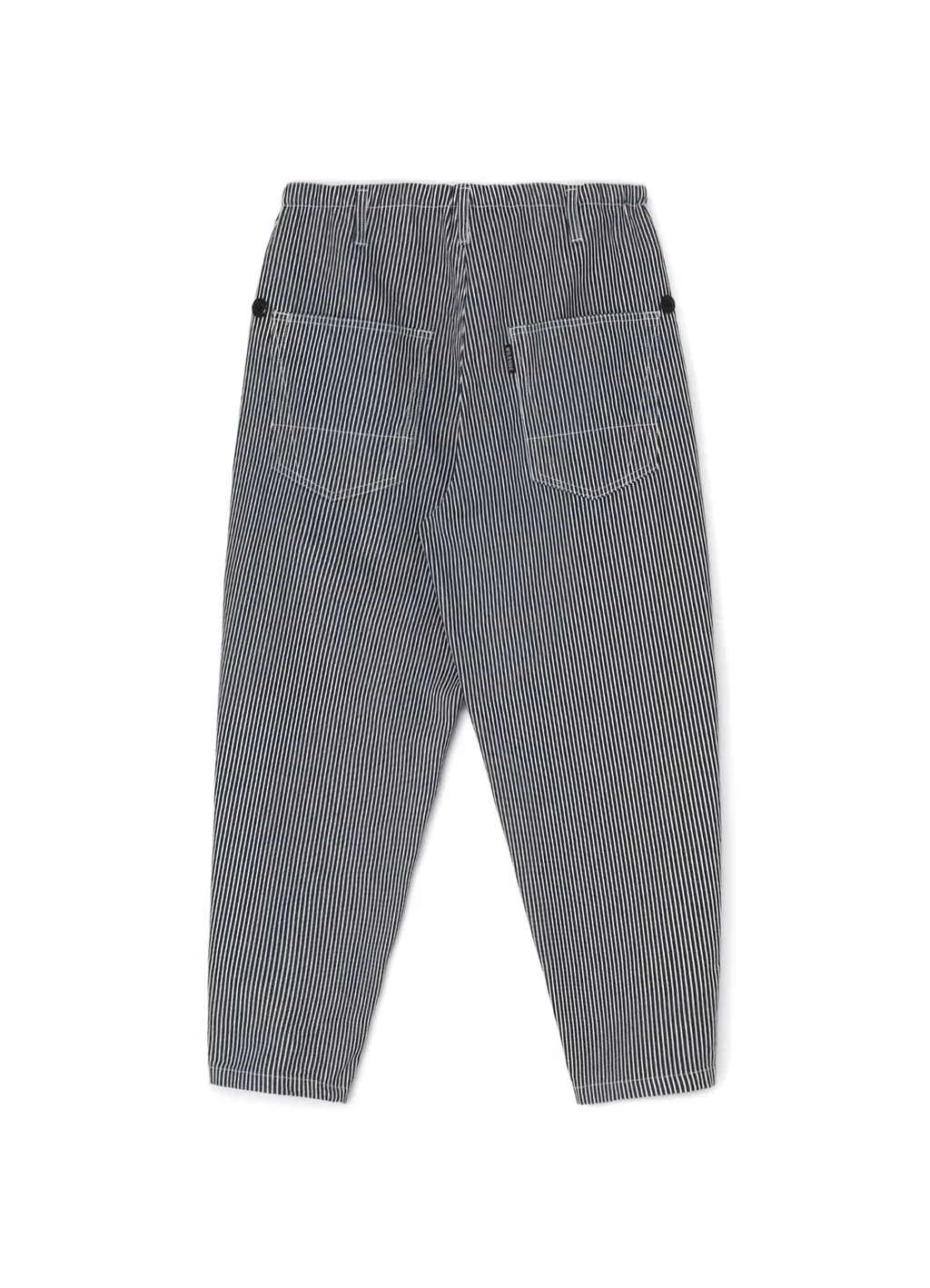 Hickory Stripe White Stitch Draw String Pants