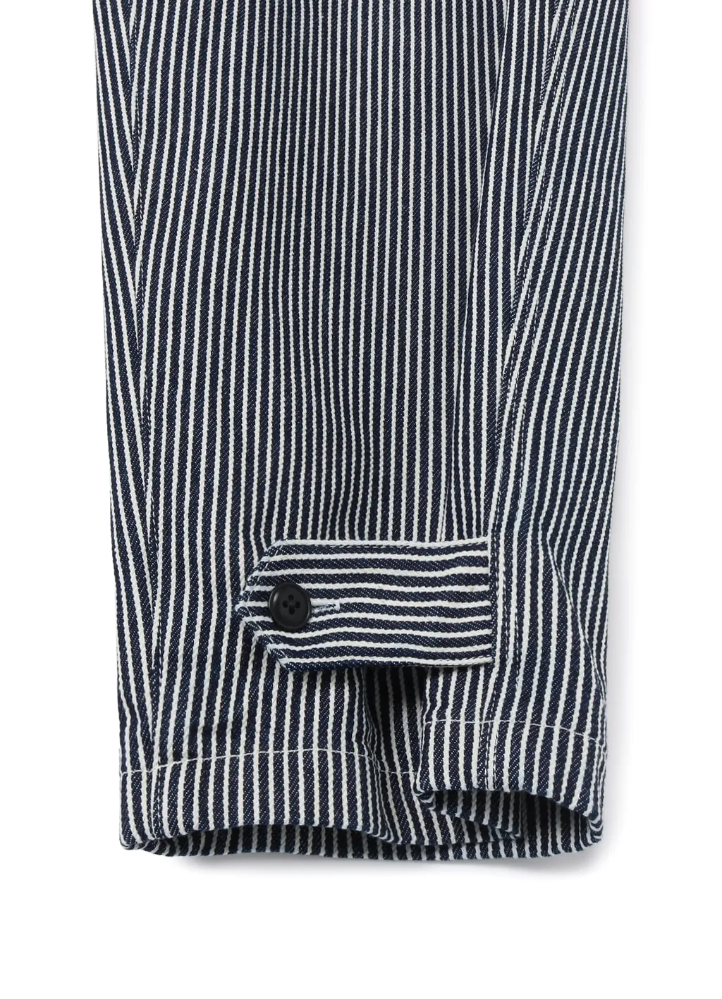 Hickory Stripe White Stitch Draw String Pants