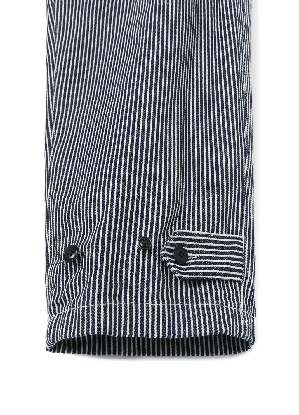 Hickory Stripe White Stitch Draw String Pants