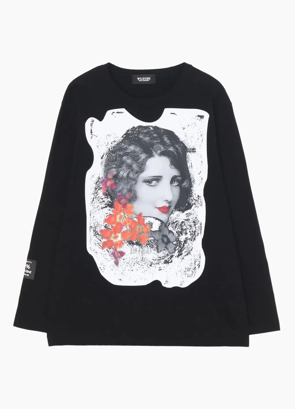 Portrait Black T-Shirt