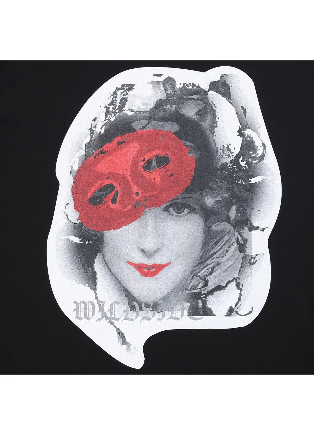 Portrait Black T-Shirt