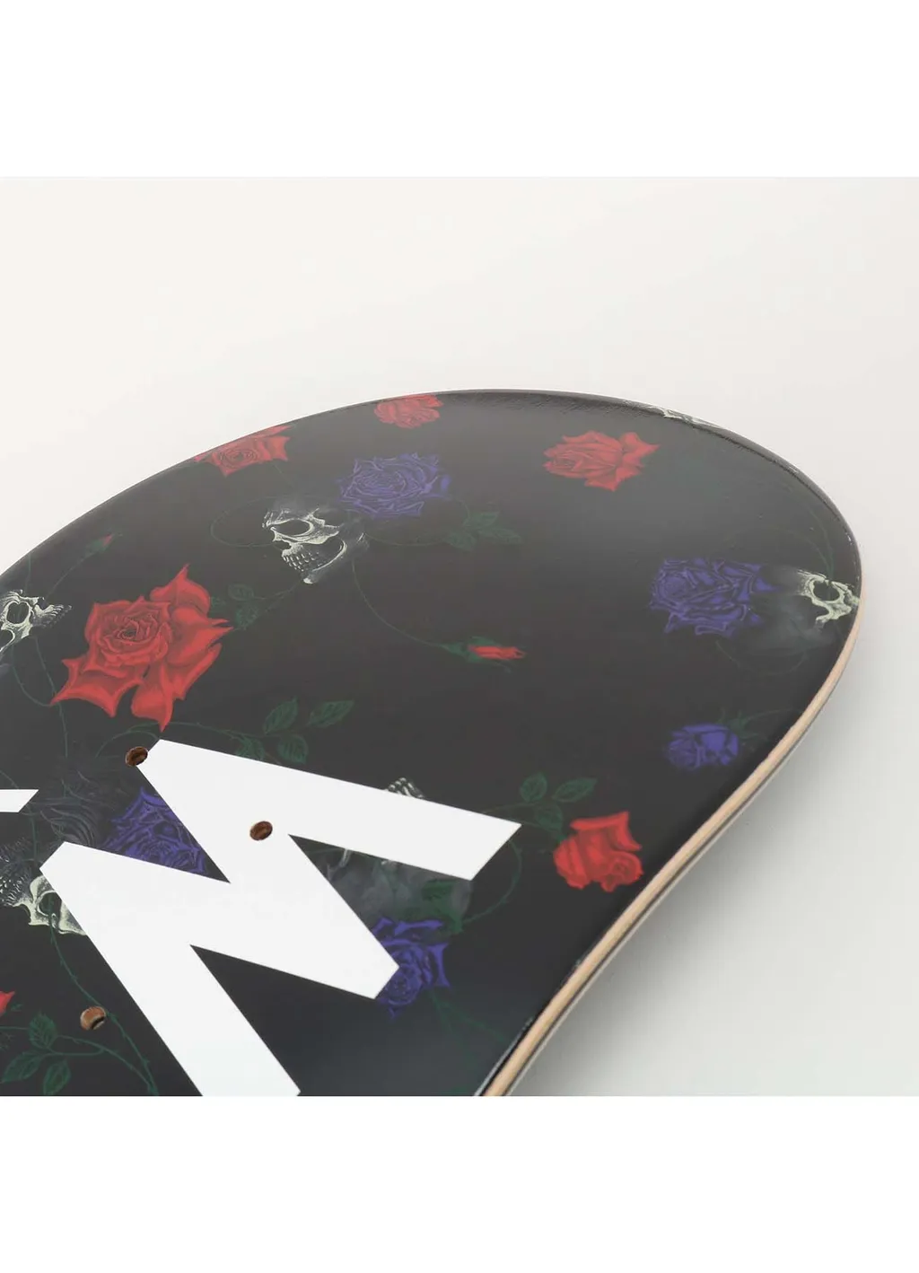 Wildside × Silkmastersb Skull&Rose Skateboard Deck