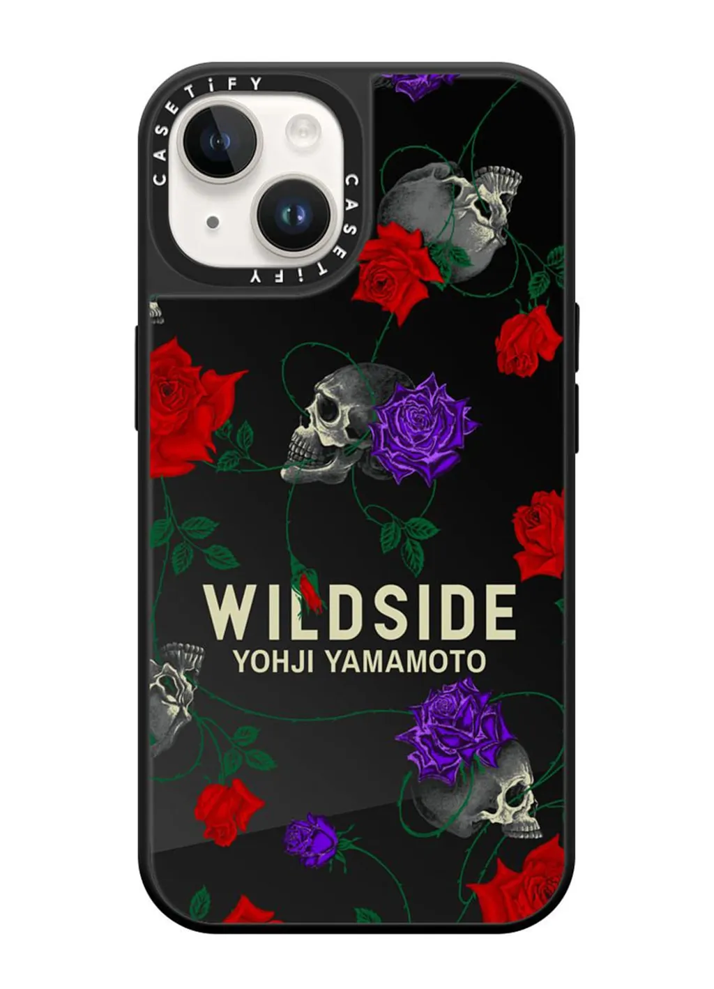 Wildside×Casetify Skull & Rose Iphone Case