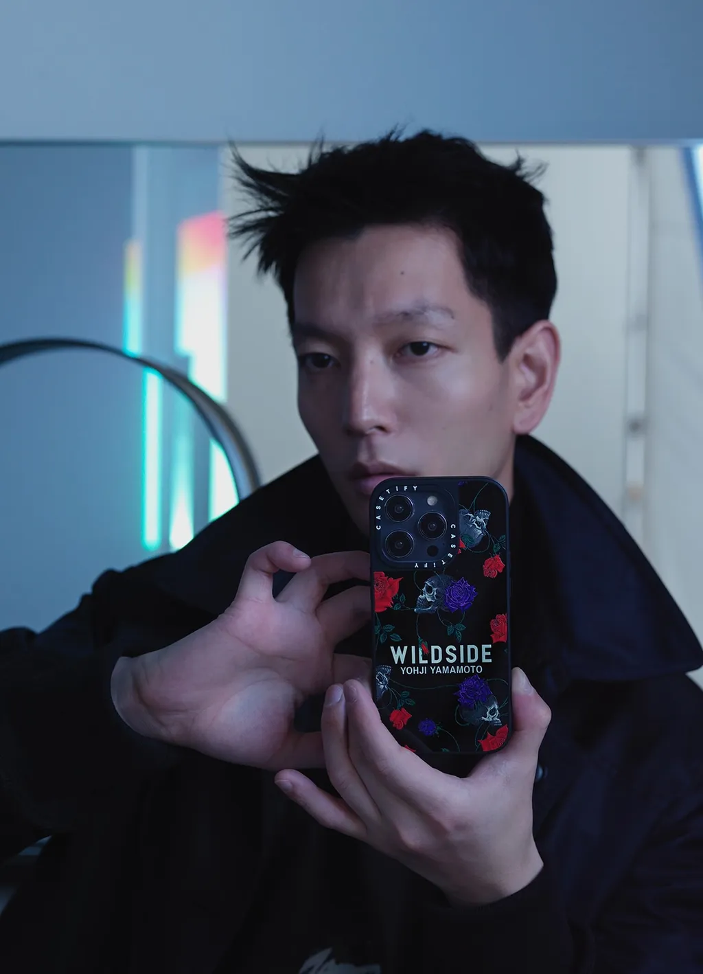 Wildside×Casetify Skull & Rose Iphone Case