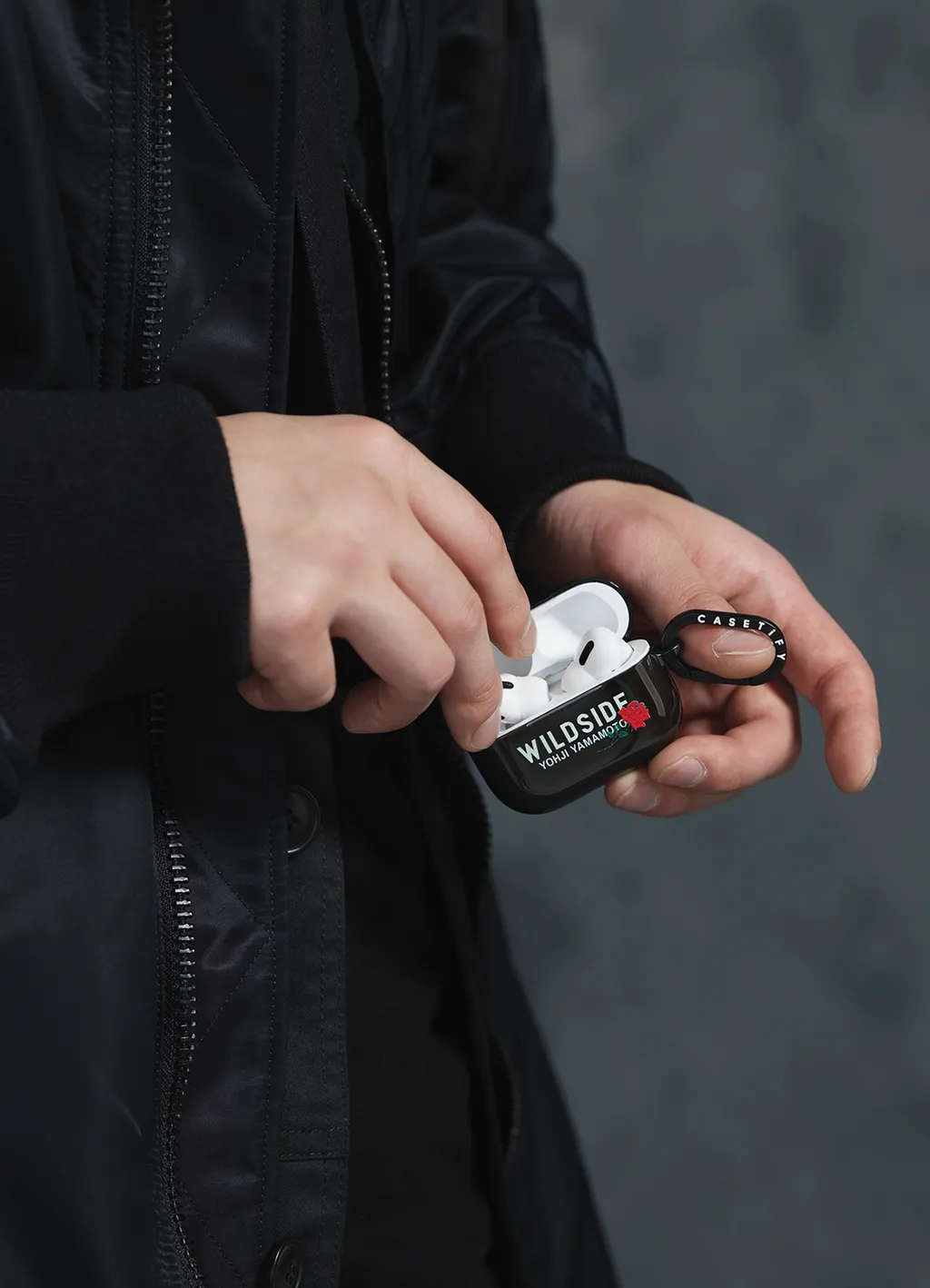 Wildside×Casetify Rose Airpods Case