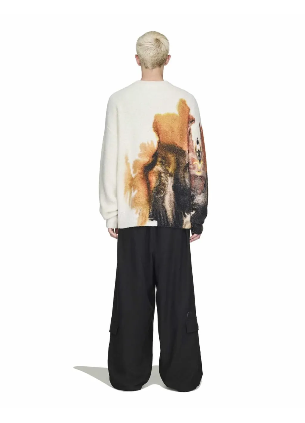 Y-3 Aop Knit Crew