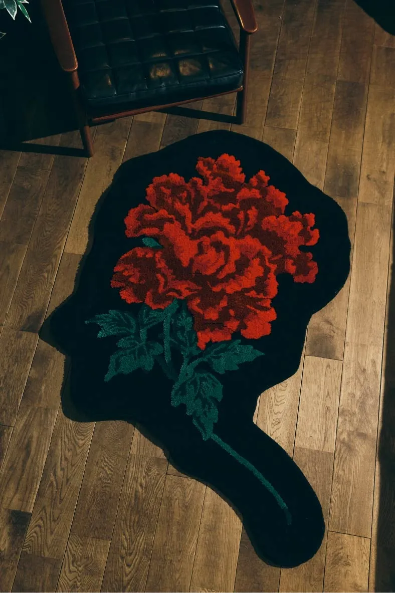 Wildside × Miyoshi Rug Peony Rug