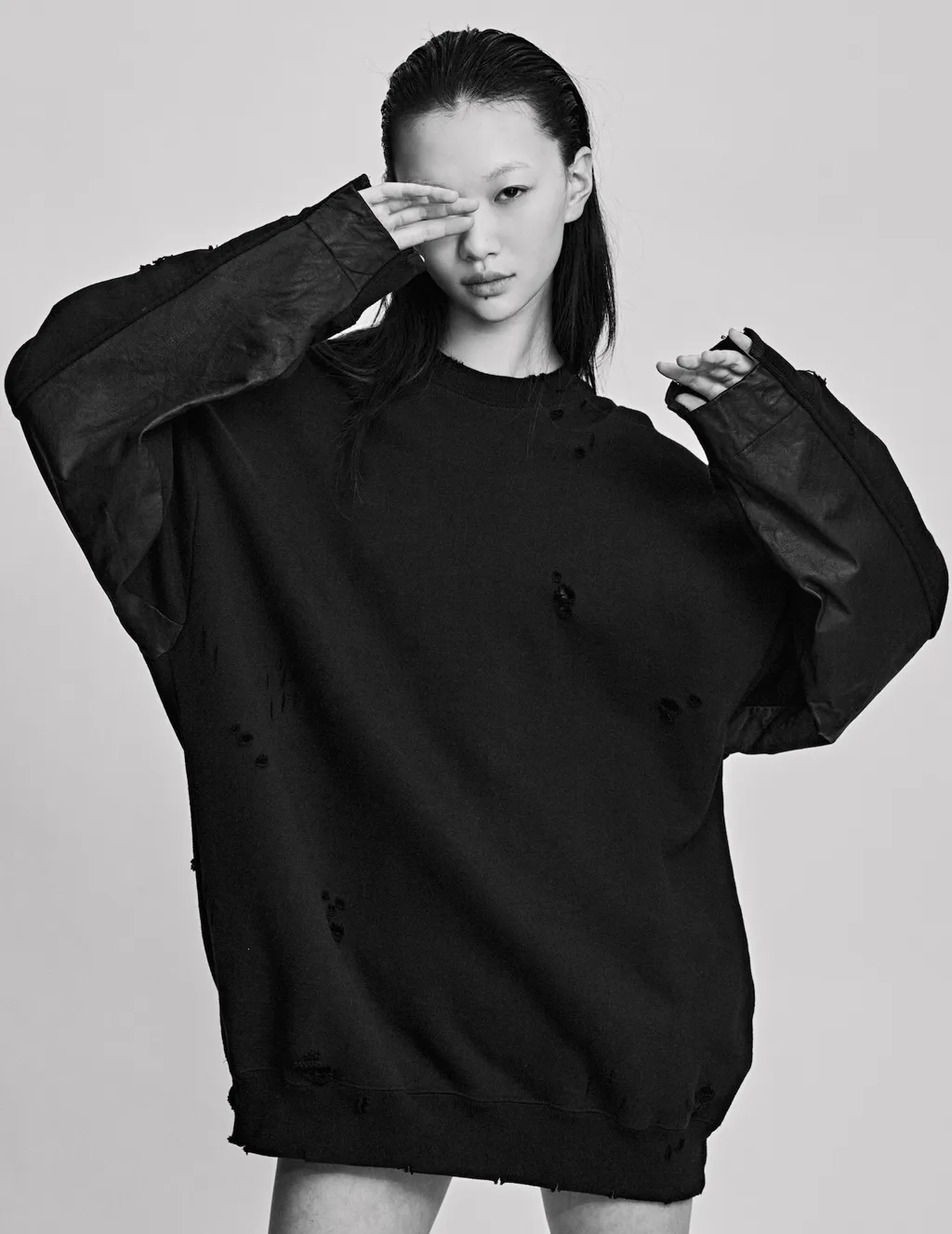 Wildside × Stein Oversized Reconstruction Sweat