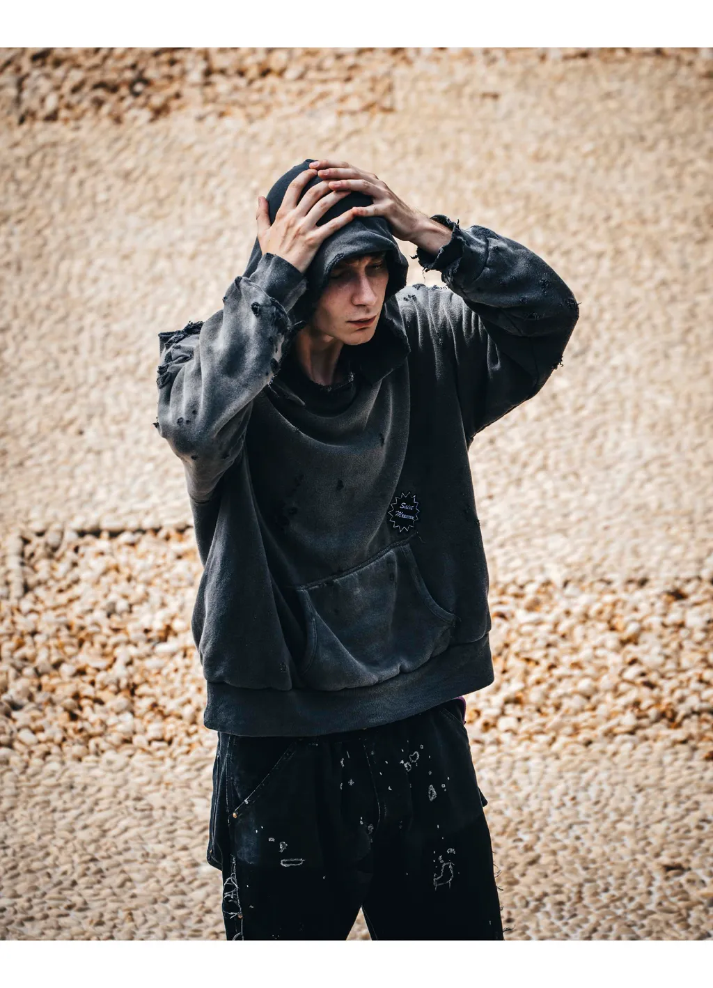 Dbl Face Hoodie