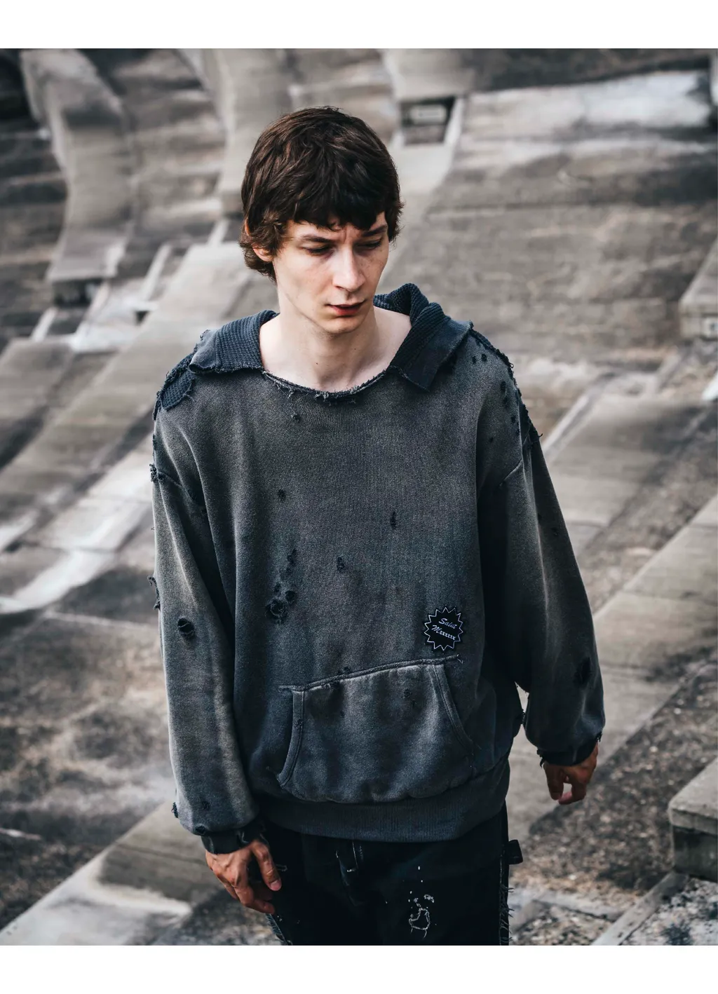 Dbl Face Hoodie