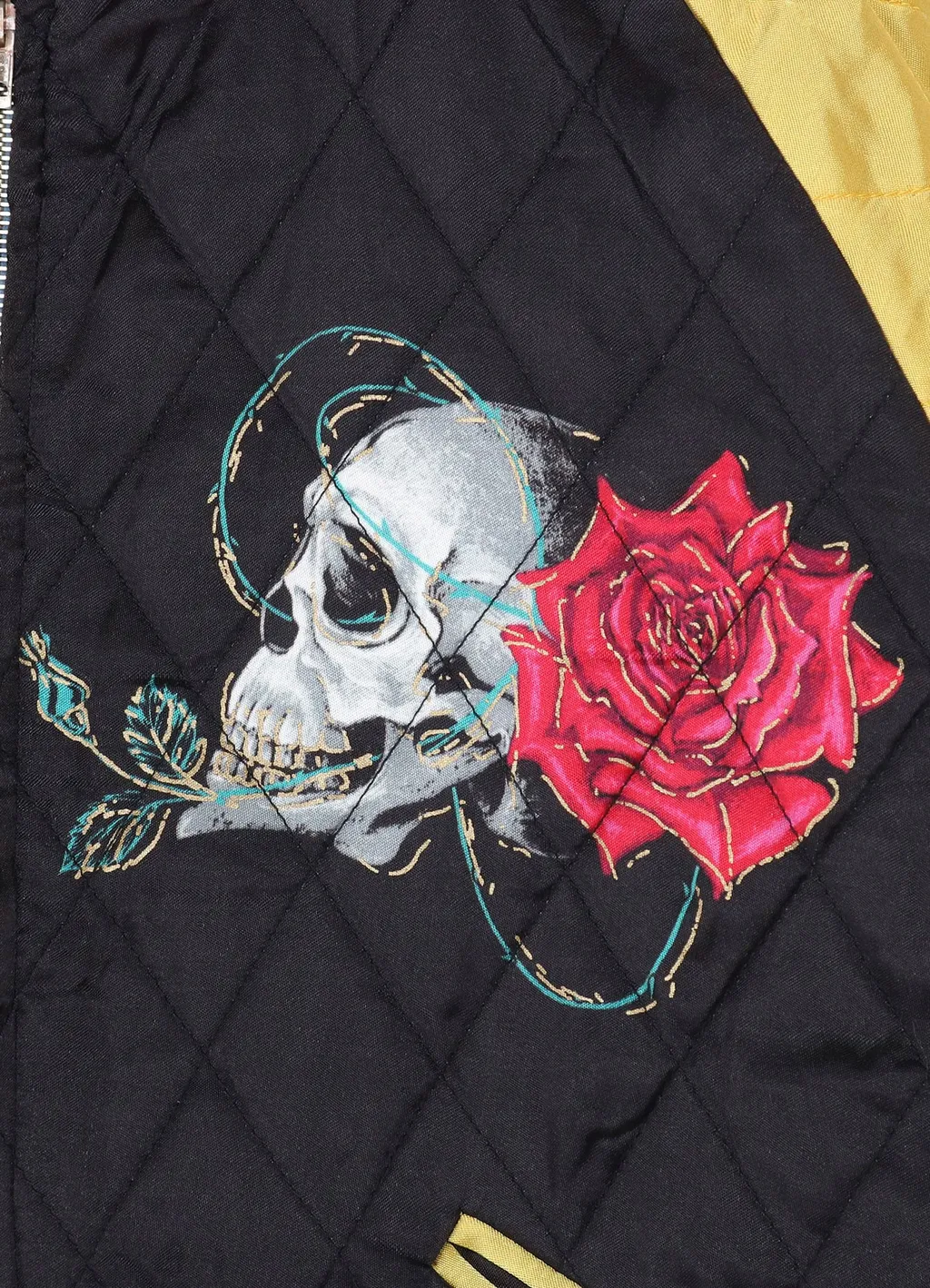 Wildsidexsaint Mxxxxxx Souvenir Skull Jkt