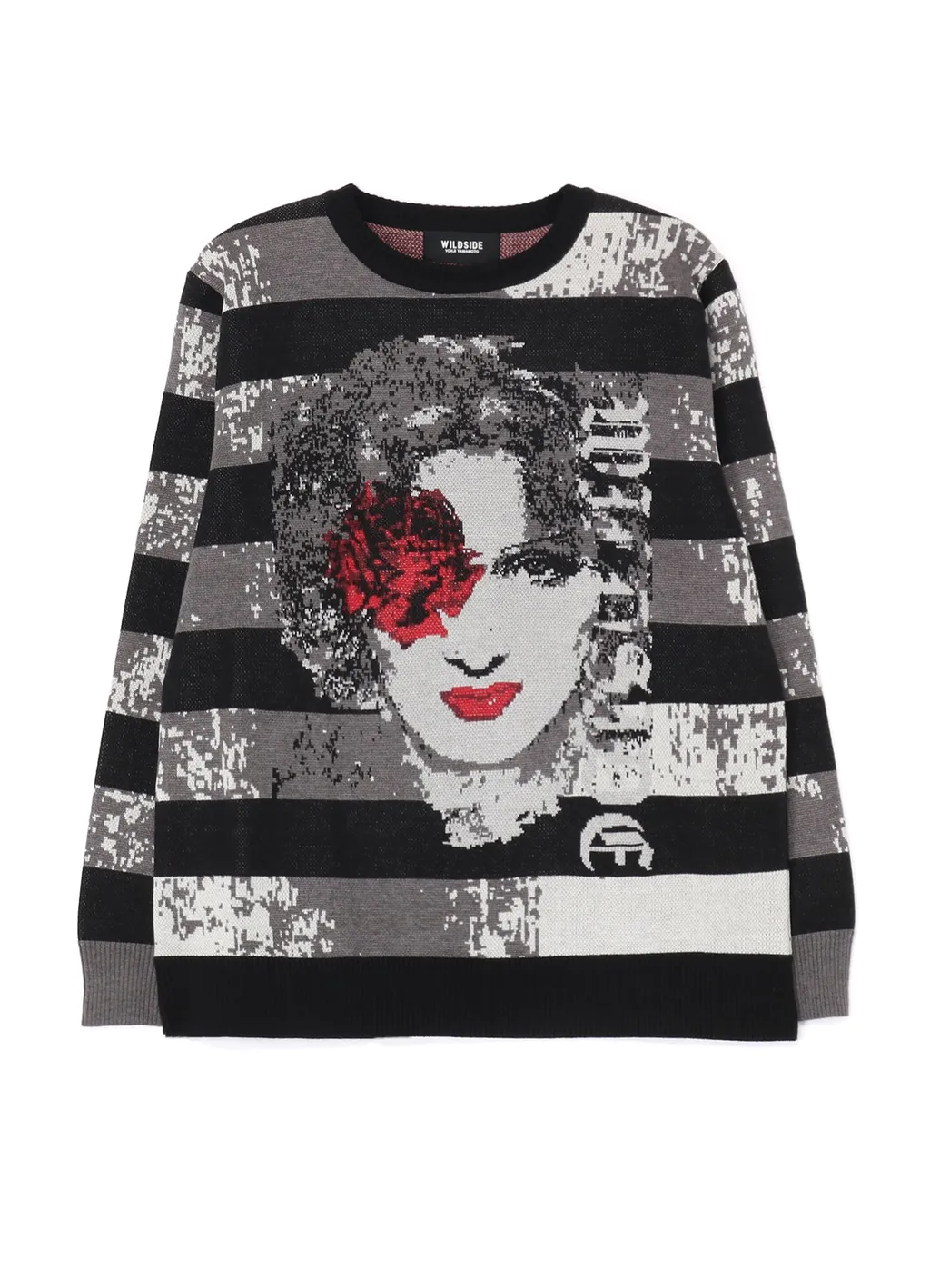 Wildside×Knit Gang Council Crewneck Sweater