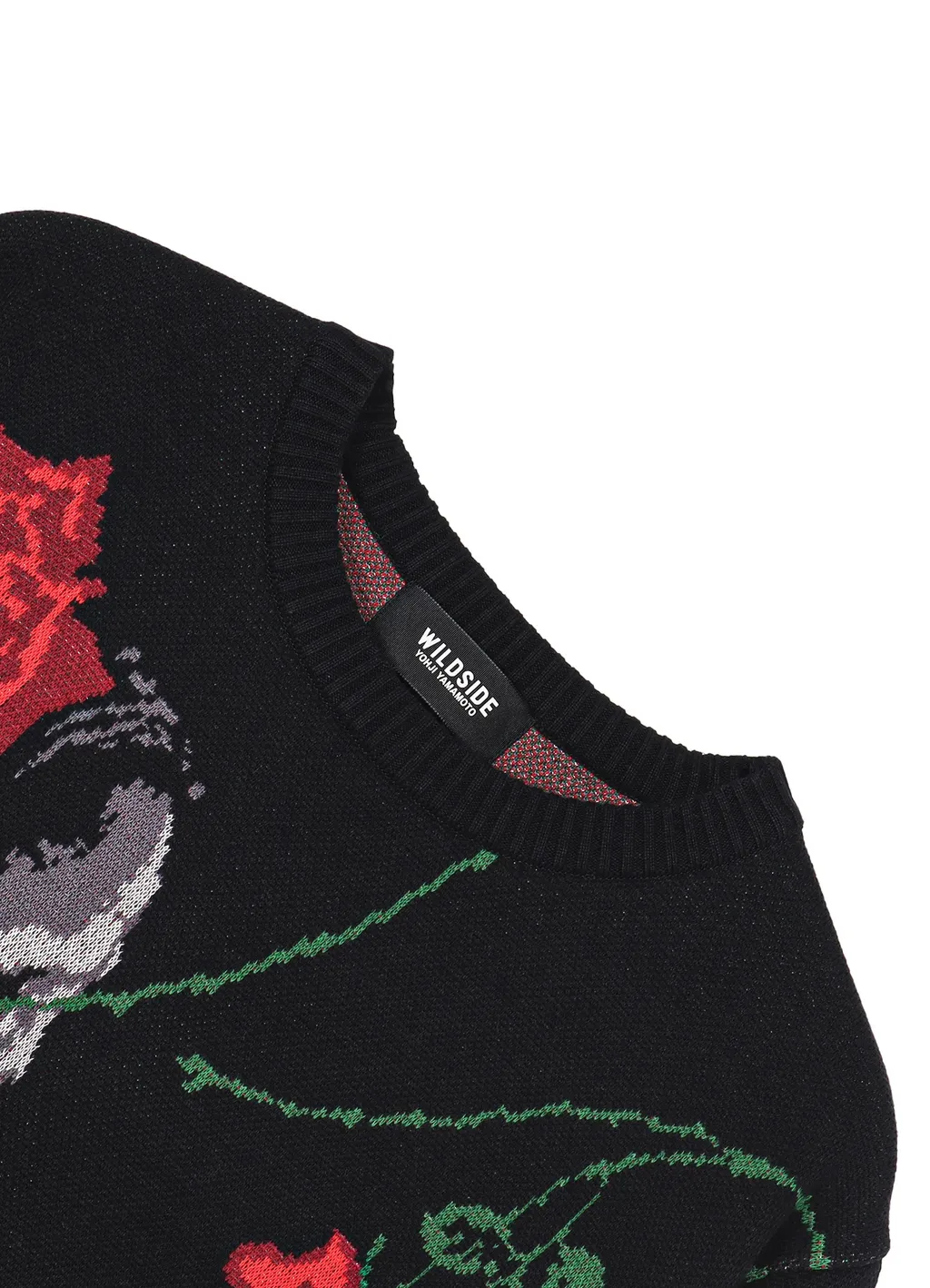 Wildside × Knit Gang Council Skullrose Sweater