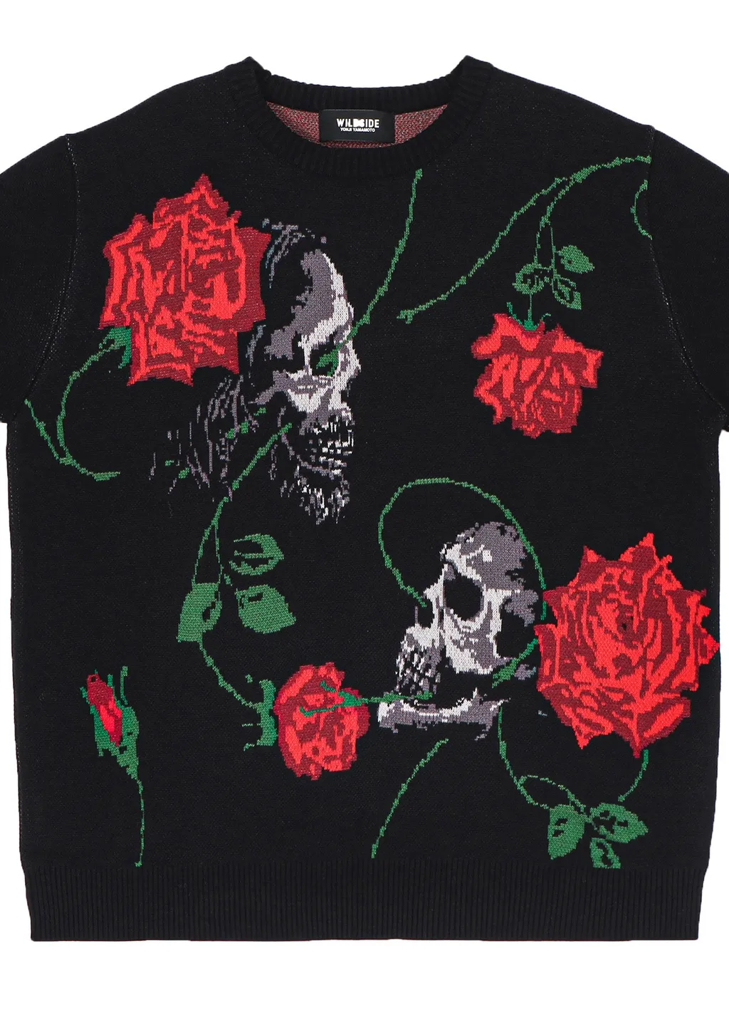 Wildside × Knit Gang Council Skullrose Sweater