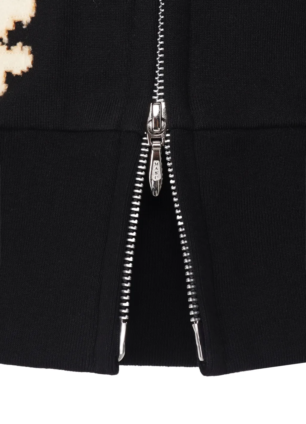Wildside X M A S U Bone And Apple Zip-Up Hoodie