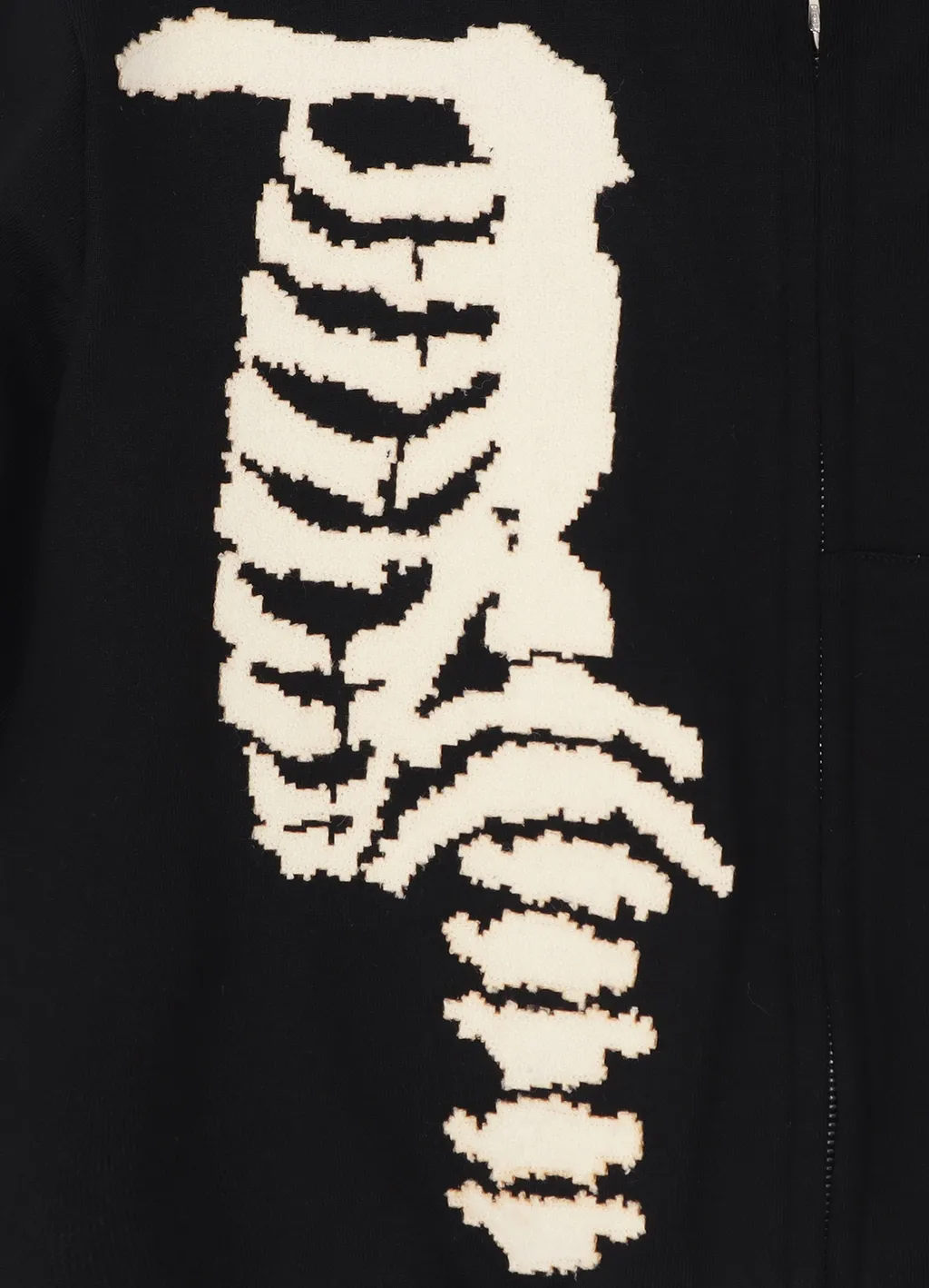 Wildside X M A S U Bone And Apple Zip-Up Hoodie