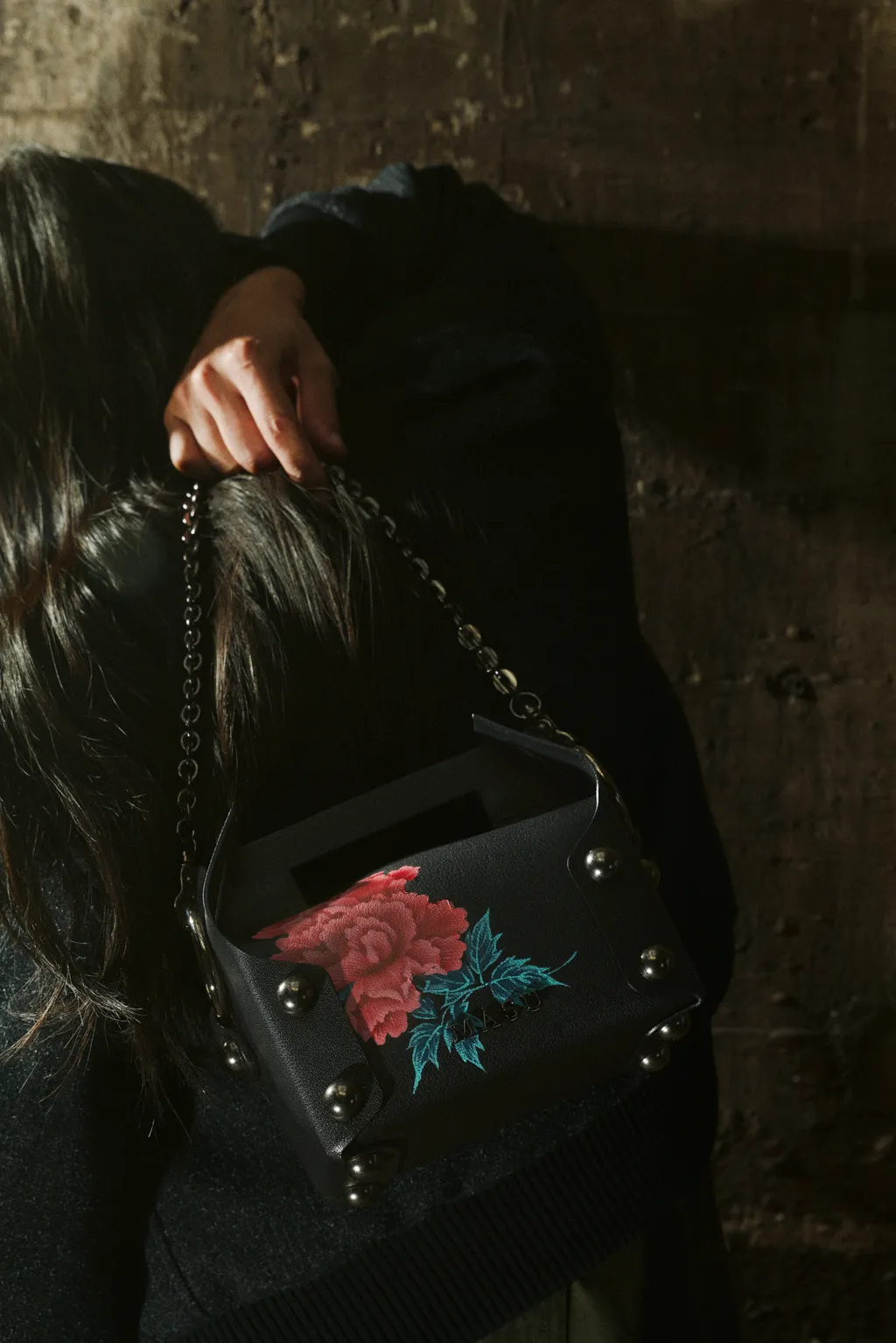 Wildside X M A S U Peony Leather Cake Bag
