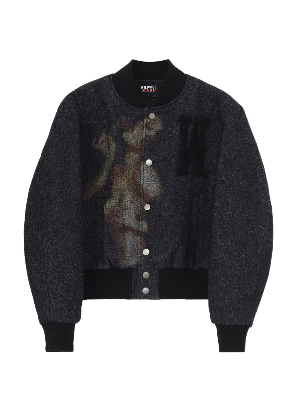 Wildside X M A S U Woman Portrait Varsity Jacket