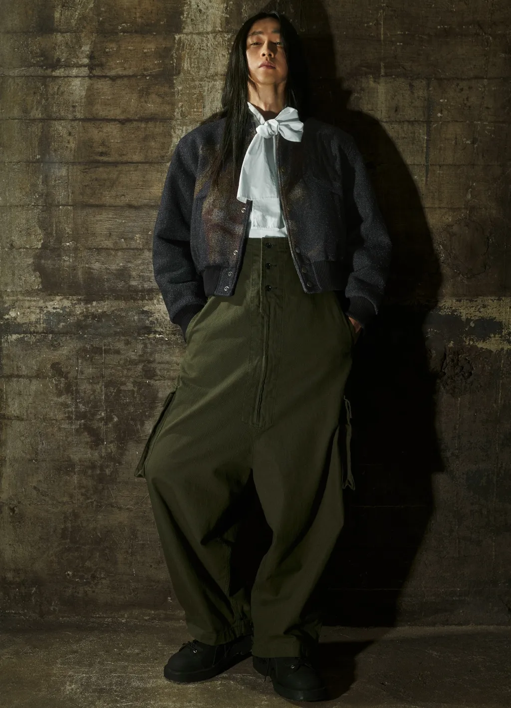 Wildside X M A S U Woman Portrait Varsity Jacket