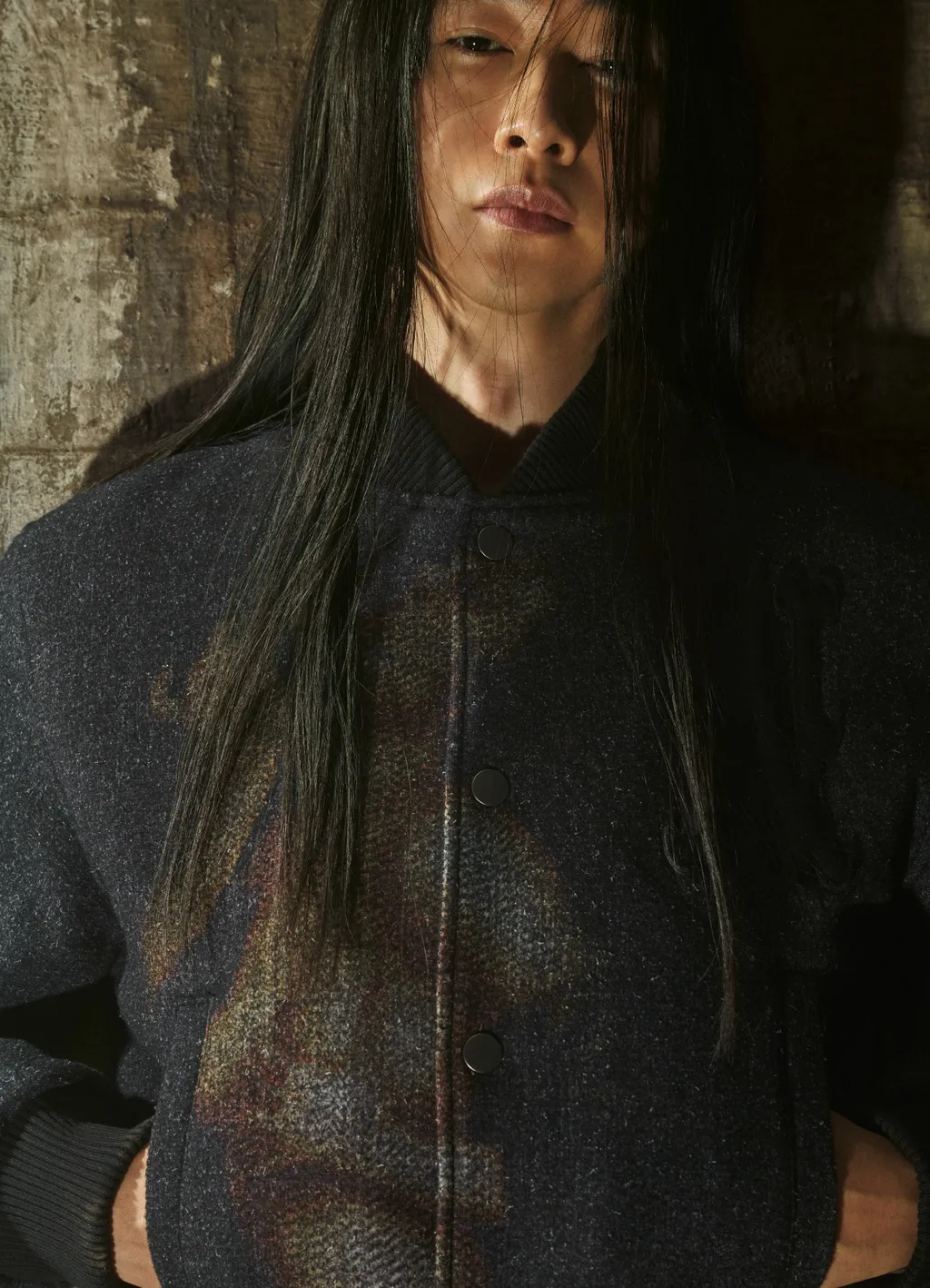 Wildside X M A S U Woman Portrait Varsity Jacket