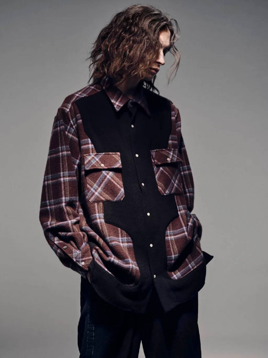 Wildside × God’S True Cashmere Cashmere Check Shirt