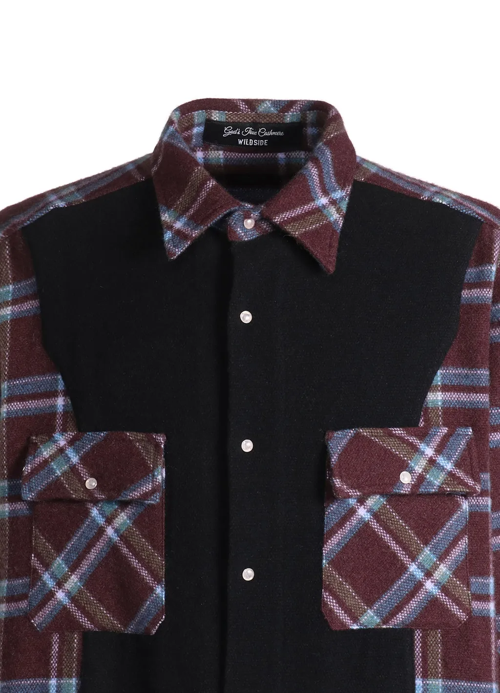 Wildside × God’S True Cashmere Cashmere Check Shirt