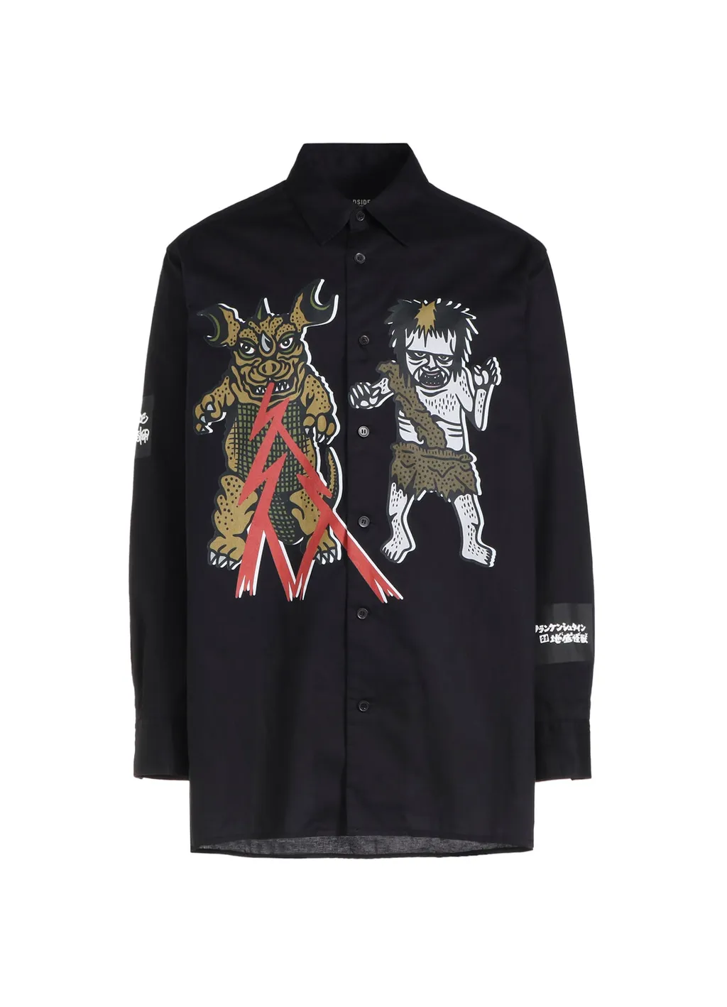 Wildside × Izumonster Black Shirt