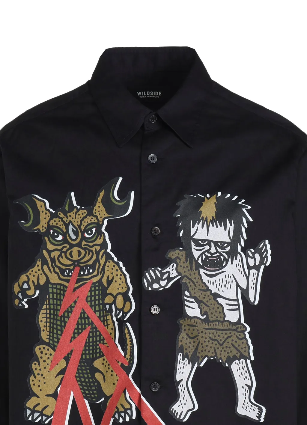 Wildside × Izumonster Black Shirt