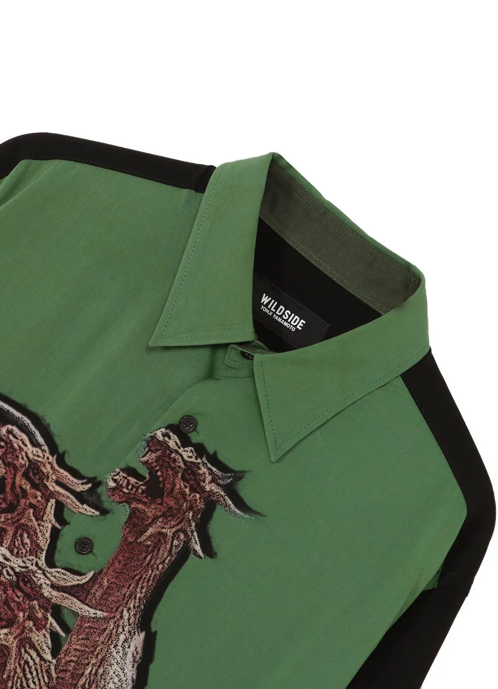 Wildside × Izumonster Graphic Rayon Shirt