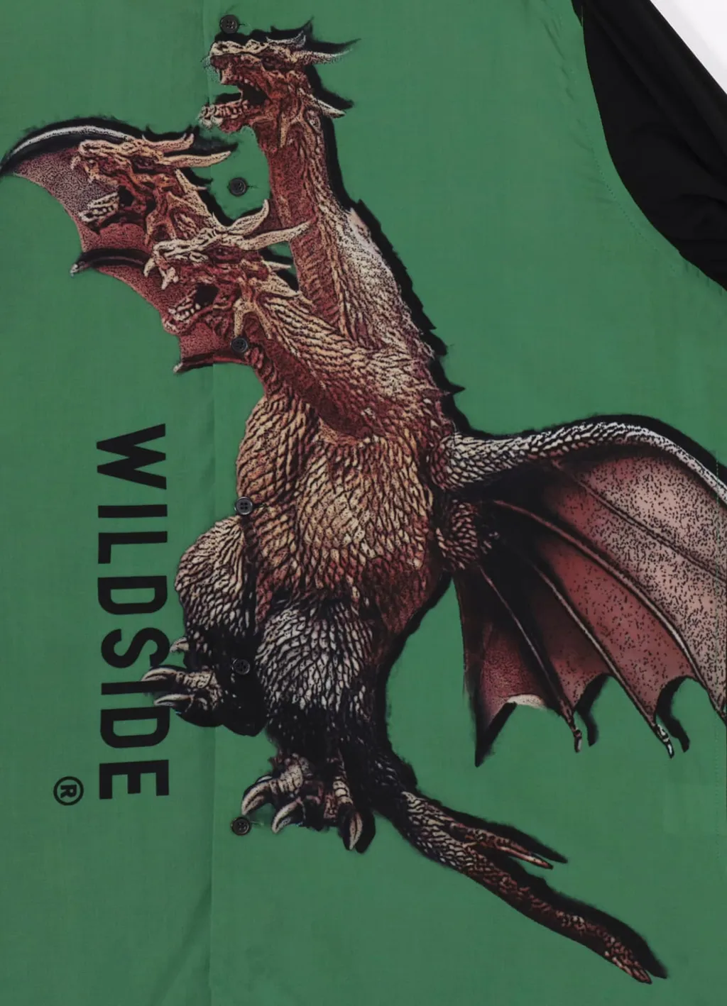 Wildside × Izumonster Graphic Rayon Shirt