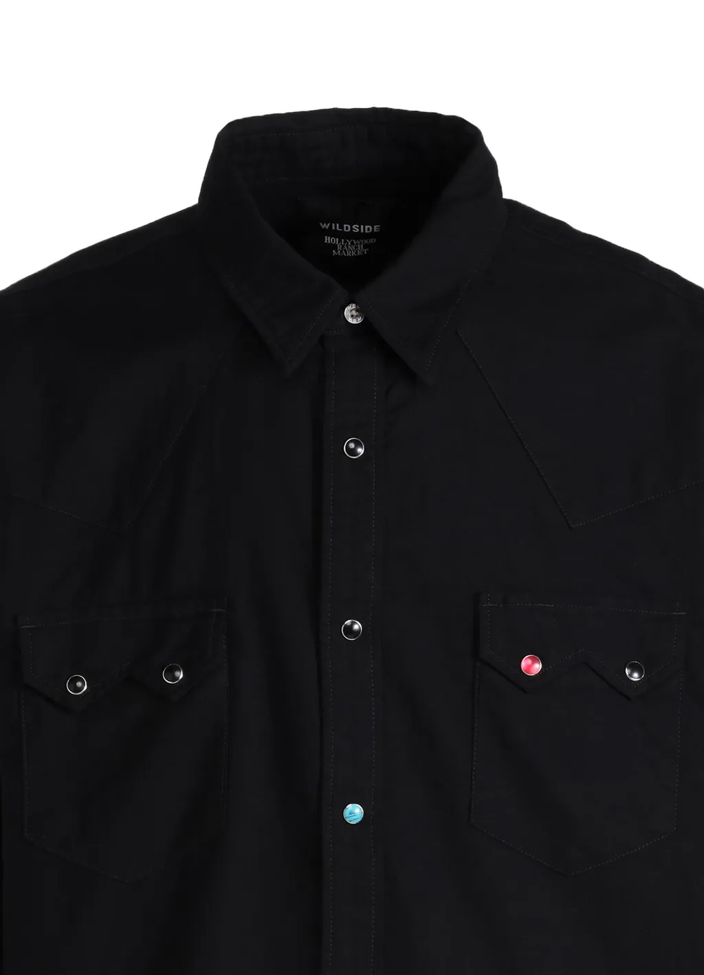 Wildside × Hollywood Ranch Market Western Shirts Jacket