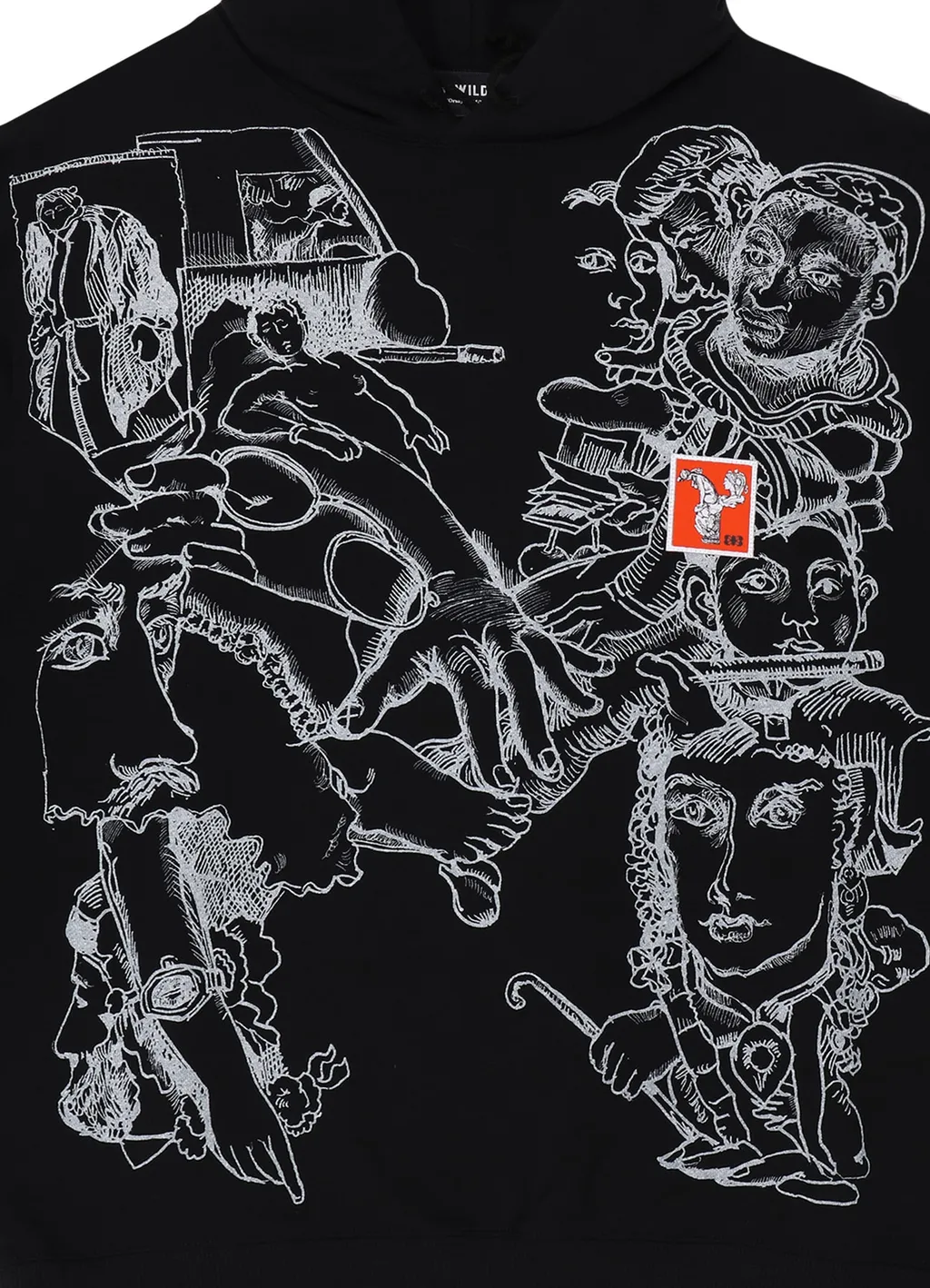 Wildside × M/M All Over Series Pullover Hoodie