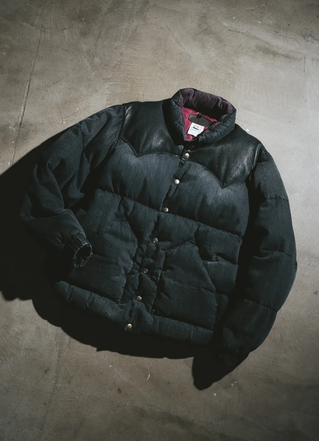 Wildside×Rocky Mountain Featherbed Down Jacket Denim