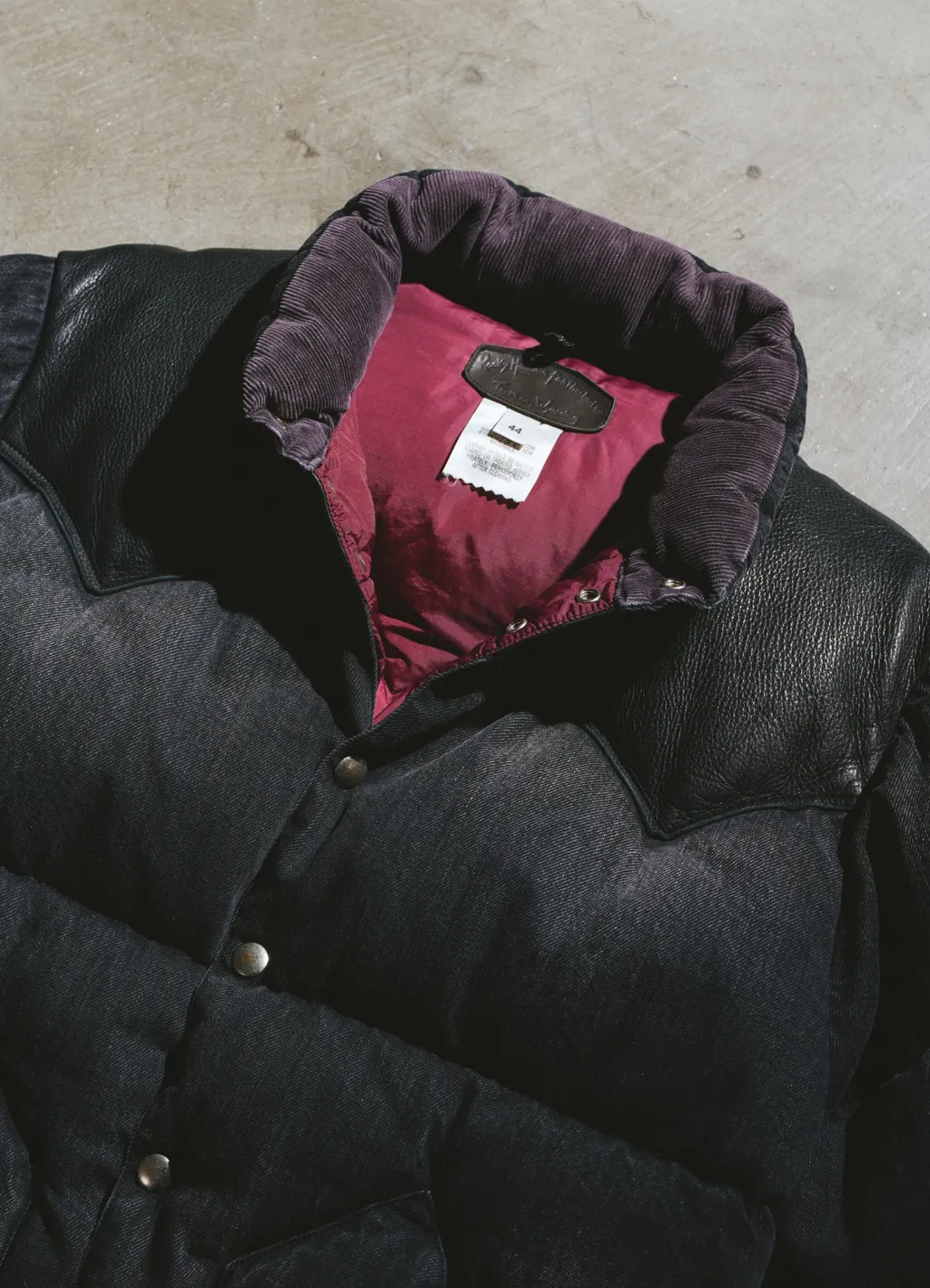 Wildside×Rocky Mountain Featherbed Down Jacket Denim
