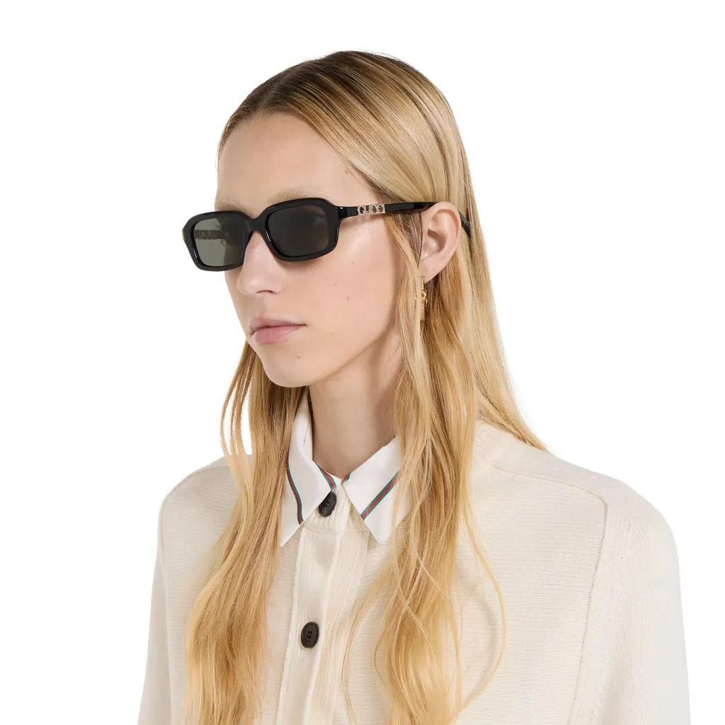Rectangular Frame Sunglasses